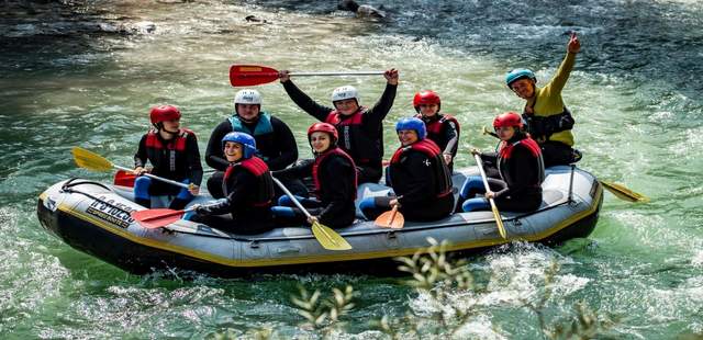 Rafting, Sommerevents, Outdoorevent, Wasseraktivät, Teambuilding, Teamgeist, Teamzusammenhalt