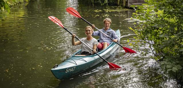 Paddeln & Mittagstisch im Spreewald auf dem Kräutermühlenhof Burg