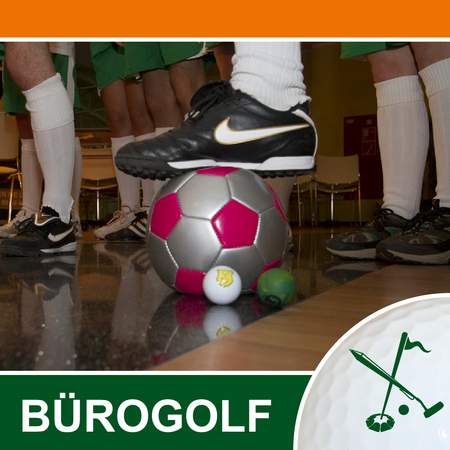 Stadiongolf - Bürogolf im Fußballstadion