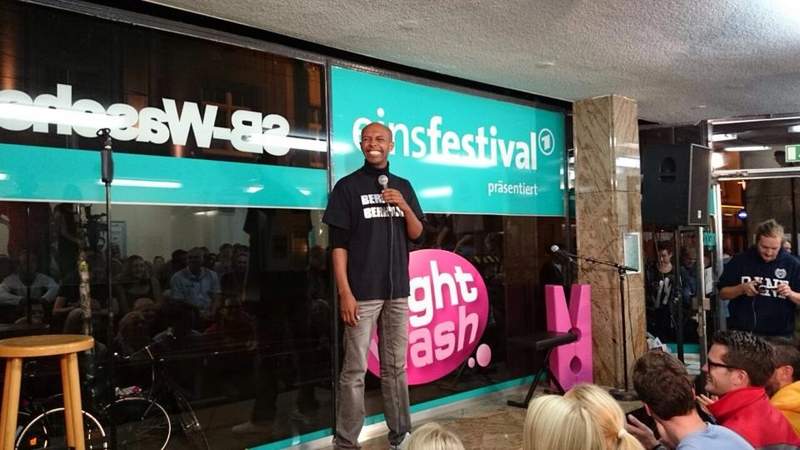 Comedian Berhane Berhane