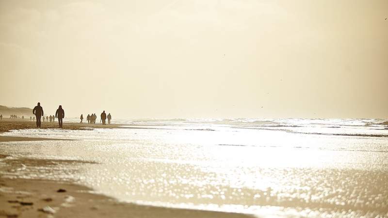 Entspannte Wanderung auf Sylt