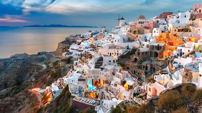 Incentive Reise Griechenland Santorini Stadt