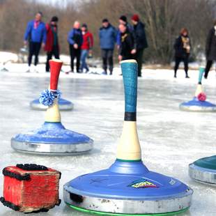 Eisstockschiessen ein alter Rottaler Volkssport