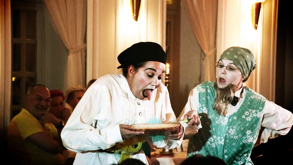 Das Schneiderlein und die Musfrau mit der Fliegenklatsche Das Schneiderlein und die Musfrau mit der Fliegenklatsche