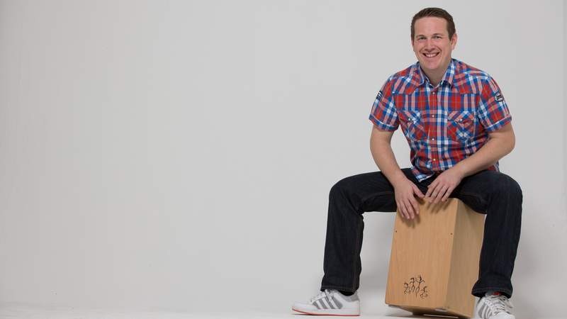 Ihr Kursleiter Daniel Schwenger Trommeltag, Trommeln, Cajon, Cajon Power-Day