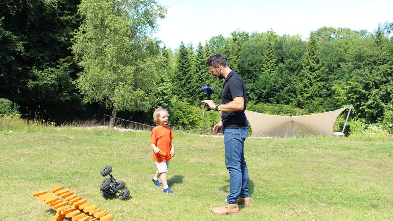 RC Car-Event, Crawler-Parcours, positive und emotionale Markenbindung