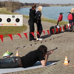 Segwayfahrt, Rätselspaziergang, LaserBiathlon