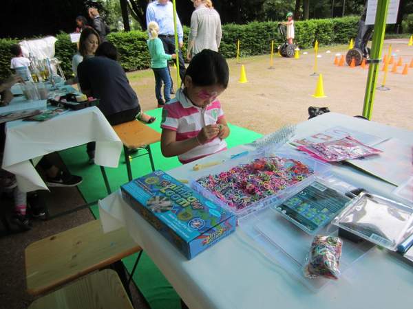 Familientag Firmengelände Firma Sommerfest