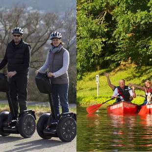 1/2-Tagesausflug Segway & Kanu bei Heilbronn