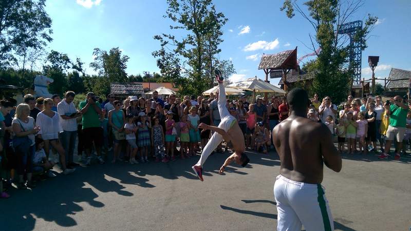 Sambashow a la Rio de Janeiro Karneval