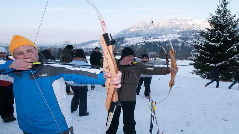 Bogenschießen in Oberstdorf