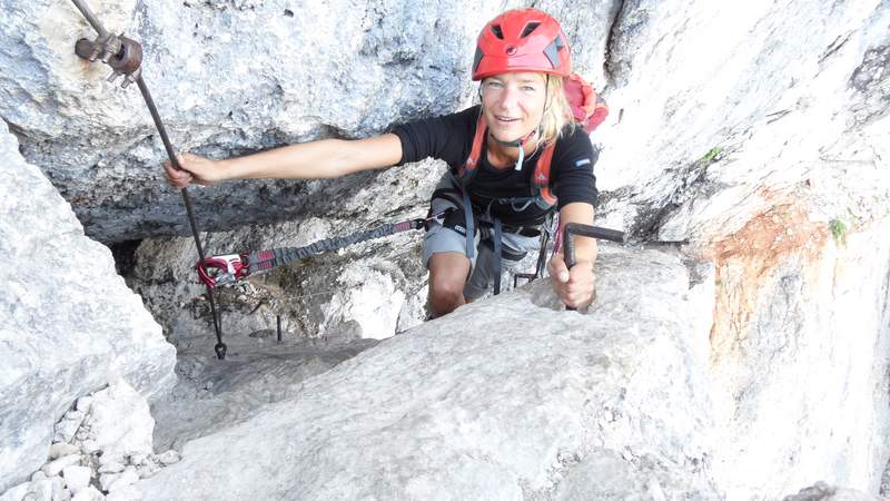 Hoch hinaus – Aktiv Teamevent Klettersteig