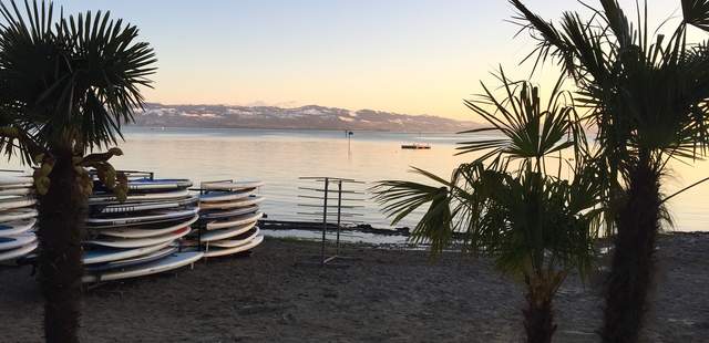 unser Strand JGA auf dem Bodensee (SUP)