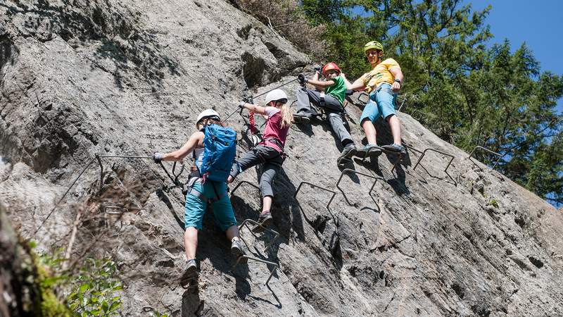 Geführte Klettersteigtour im Zillertal