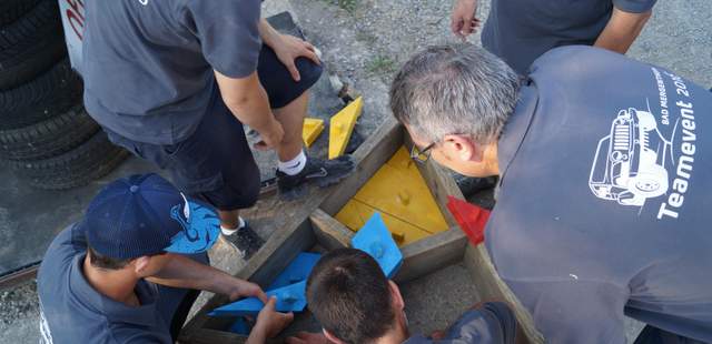 Offroad Teambuilding - Logistik