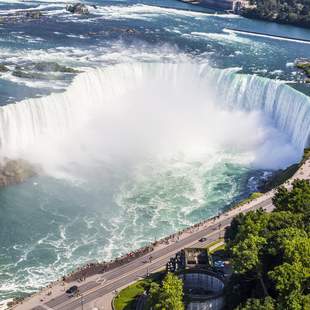 Das Naturschauspiel Niagarafälle
