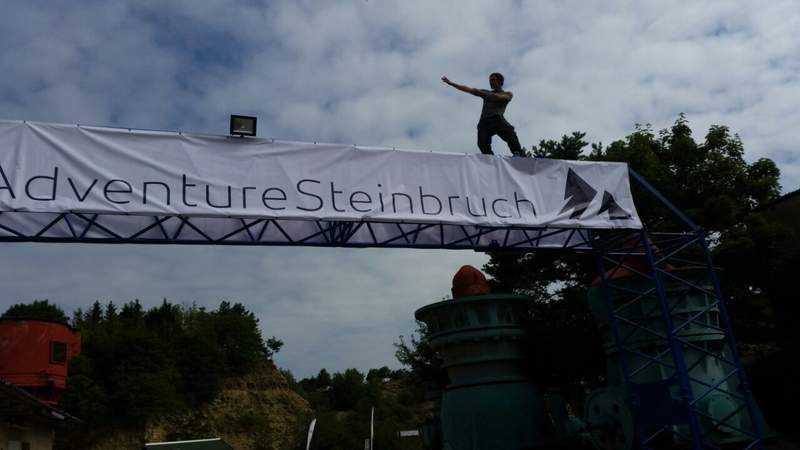 Betriebsausflug in den AdventureSteinbruch