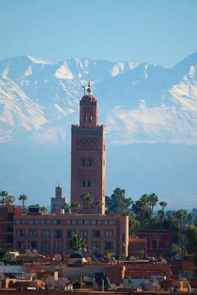 Koutoubia-Moschee in Marrakesch