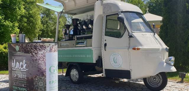 Kaffee Catering mit Kaffee Ape und Barista