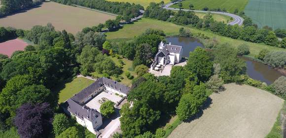 Burg Boetzelaer Kalkar von oben