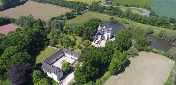 Burg Boetzelaer Kalkar von oben