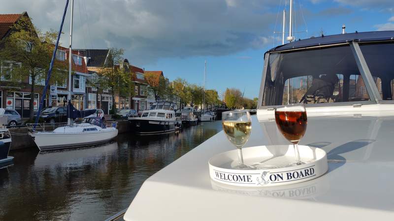 Teambuilding auf Motor-Yacht, Holland