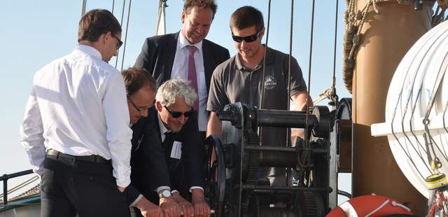 Gemeinsam Segel setzen Segel Incentive – Teambuilding an Bord