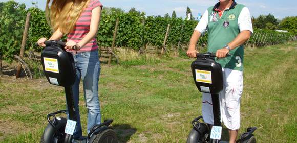 Mit dem Segway auf Winzers Spuren