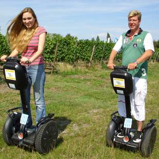 Mit dem Segway auf Winzers Spuren