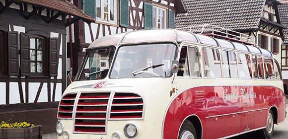 Nostalgiebusfahrt durchs Weinland Rheinhessen