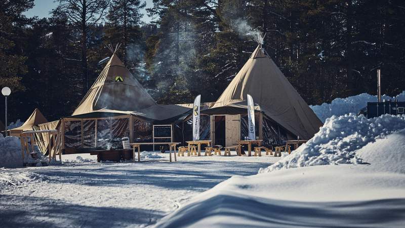 Winter Quad Parcours | Schneemobil-Parcours