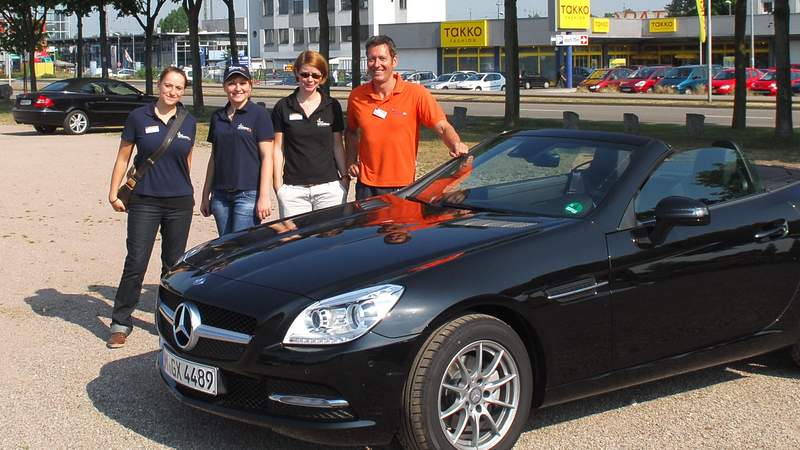 Firmenevent Cabriolet fahren