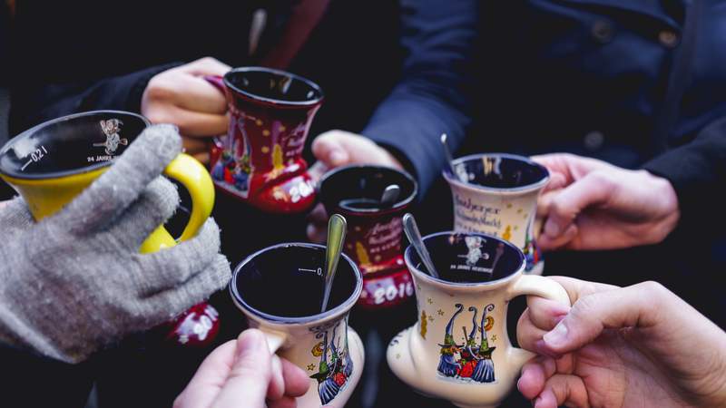 Glühwein und Punsch Winterzauber am See in Berlin