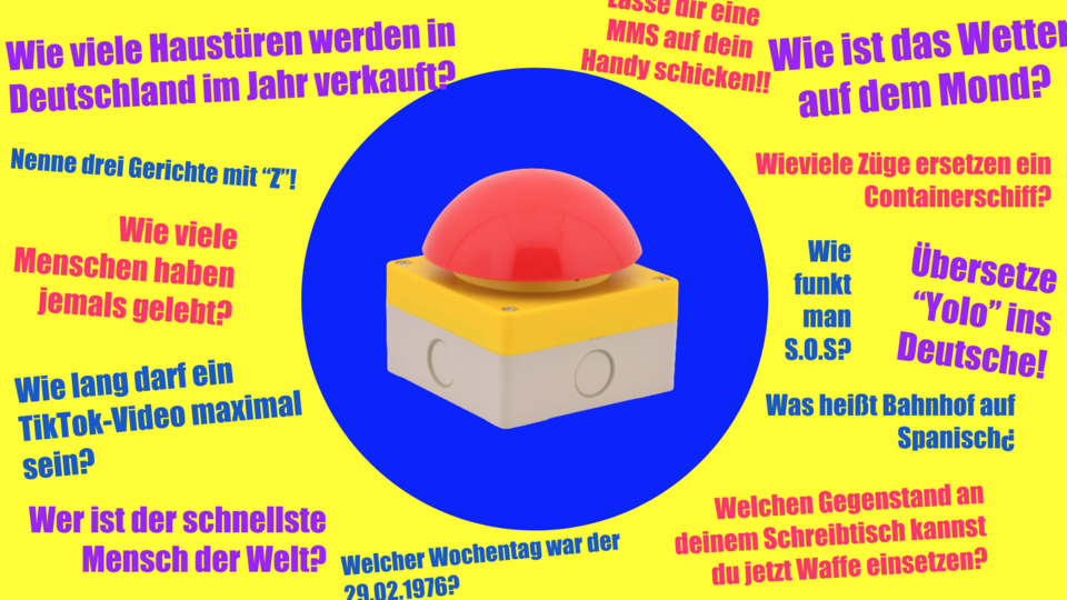 Online Game Show "The Last Conference Call" Fragen
