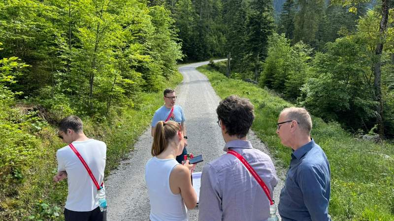 Teamevent in den Bergen