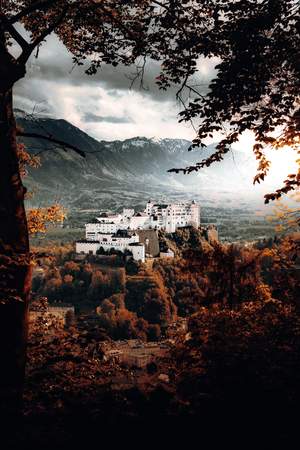 Salzburg, die idyllische Stadt in den Bergen