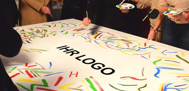 Weihnachtsgemälde bei Teamplay Events Weihnachtsfeier, Weihnachtsevent, Firmenfeier, Teambuilding Event, Teamevent, Weihnachtsfeier