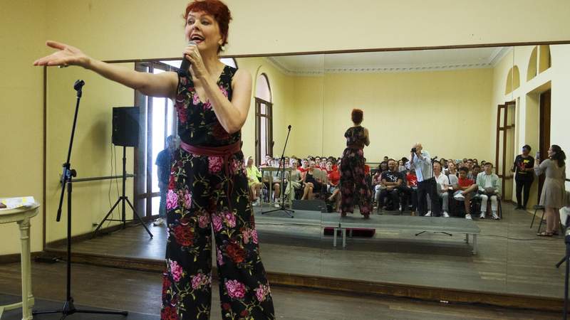 Blanche Elliz zu Gast in Havanna