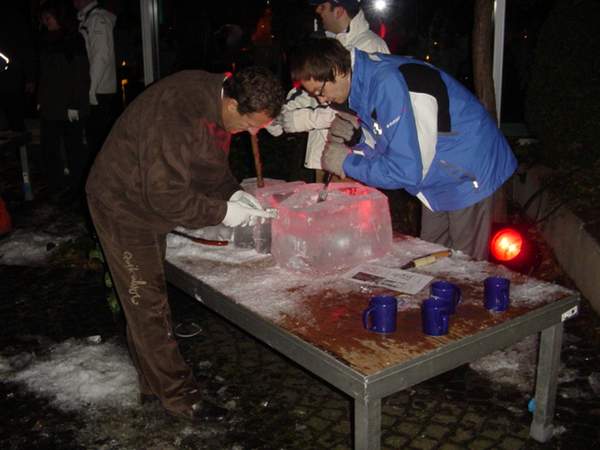 Eisschnitzen – Das eiskalte Event