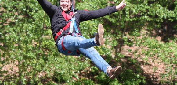 Zipline für Ihre Gruppe