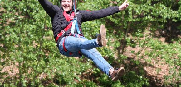 Zipline für Ihre Gruppe