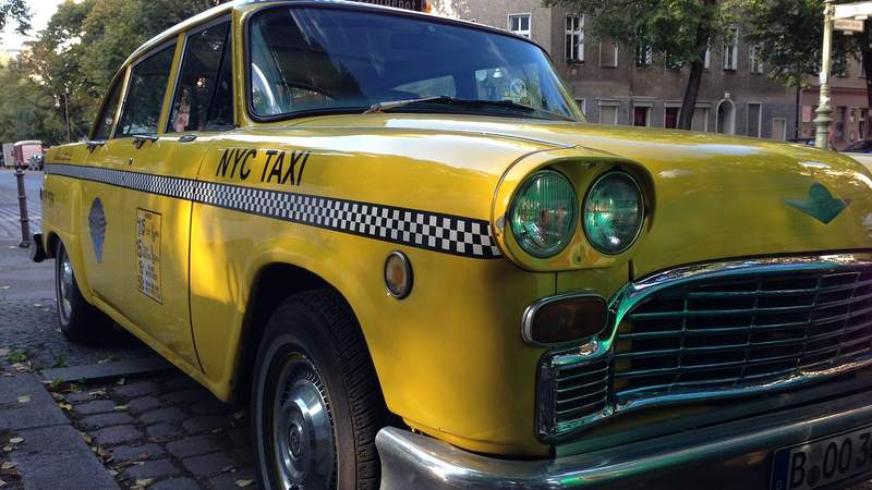 Gelbes Taxi in New York