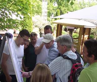 GPS-Team-Tallye Geocaching im Schönbuch