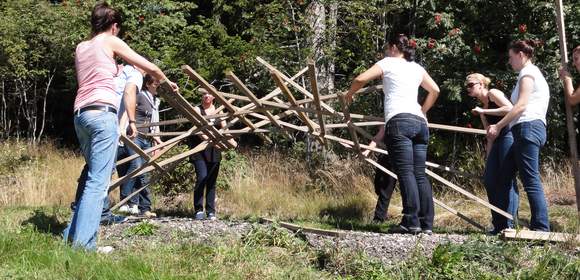 Schwarzwald-Teamtraining mal anders...