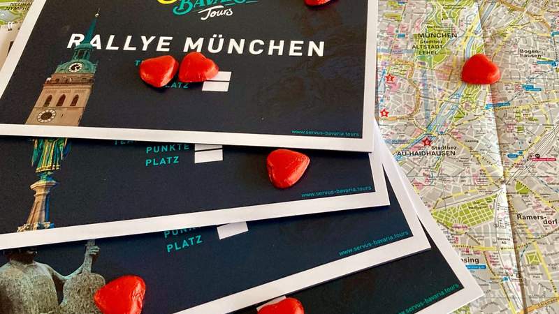Rallye-Bücher Jedes Team bekommt ein eigenes Buch mit Aufgaben