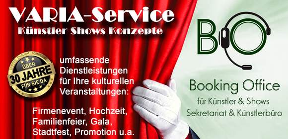 Booking Office, Künstlerbüro, VARIA_Service