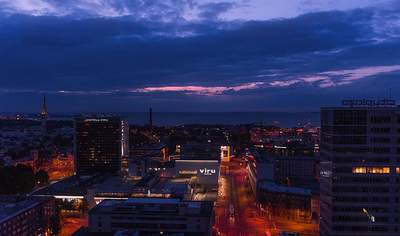 Incentivereise Estland Tallin bei Nacht