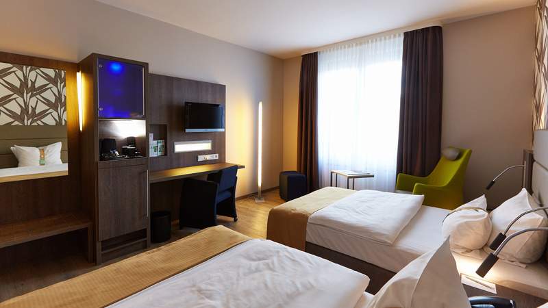 Twinbett Zimmer First Inn Hotel Zwickau
