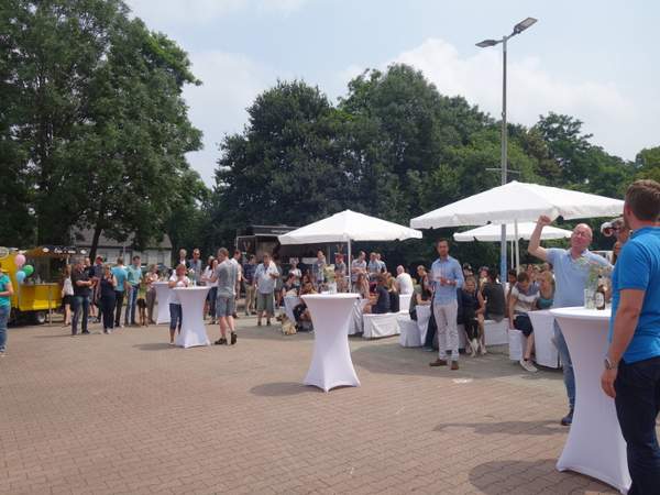 Familientag Firmengelände Firma Sommerfest