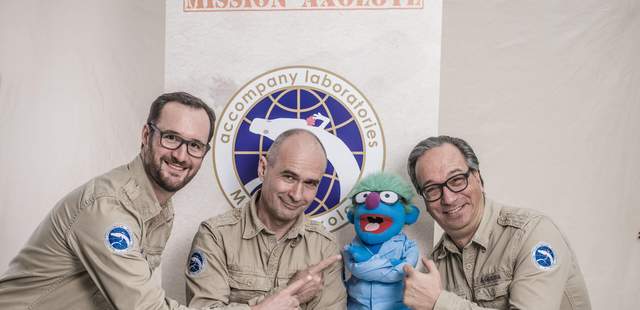 Mission Axolotl Header Teambuilding Event